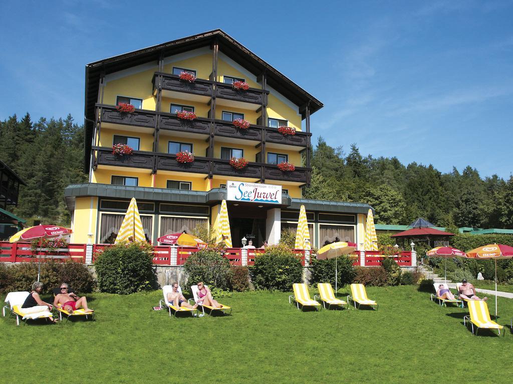 Strandpension Seejuwel Sankt Kanzian am Klopeiner See Exterior foto
